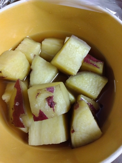 簡単でホクホク美味しい、さつまいも煮♪