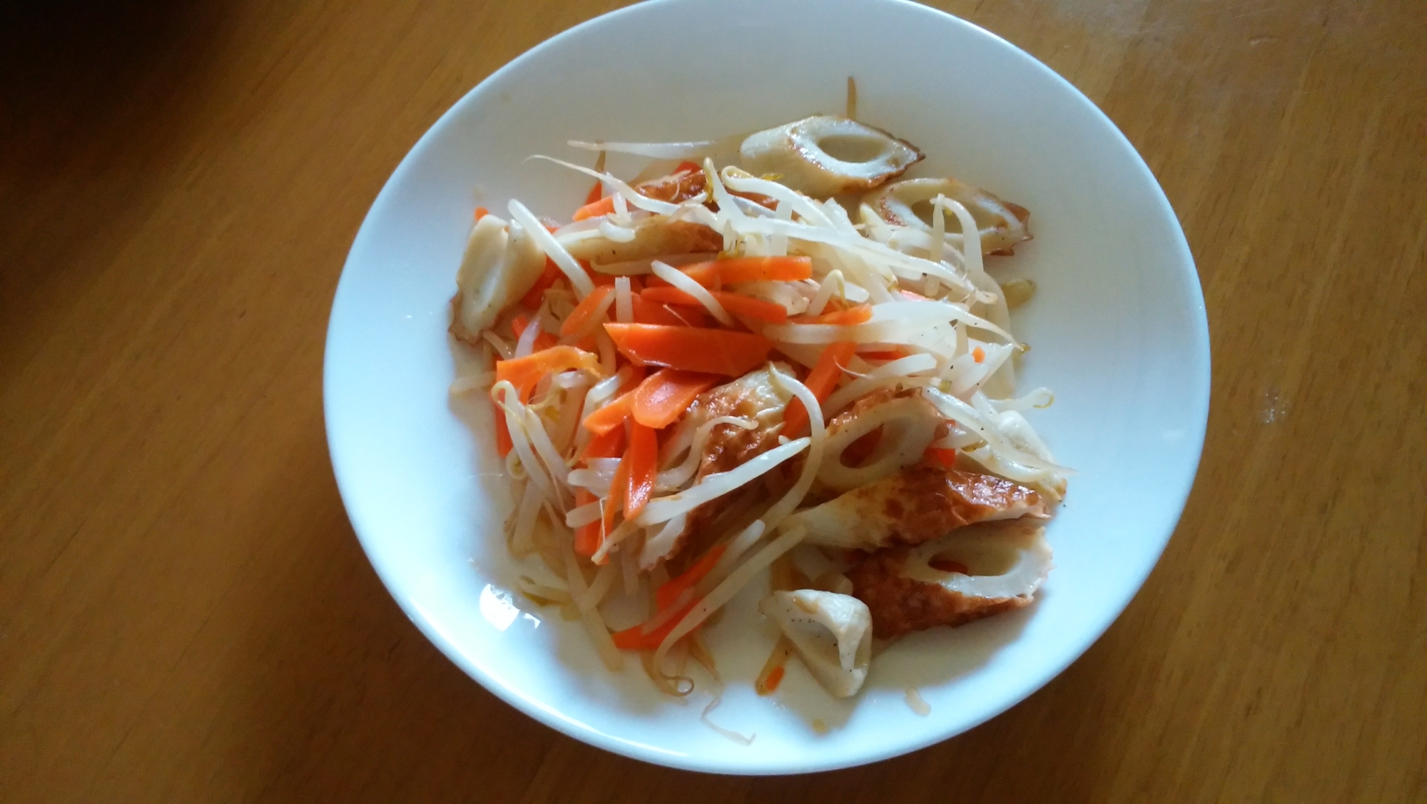 ちくわともやしの鶏ガラ炒め レシピ 作り方 By みぽりん9215 楽天レシピ