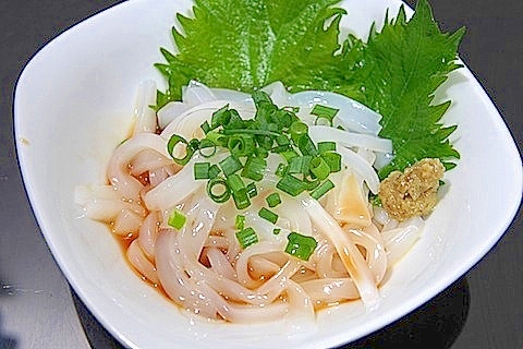 簡単 うまい イカソーメン レシピ 作り方 By Assy1984 楽天レシピ 簡単 うまい イカソーメン レシピ 作り方 By Assy1984 楽天レシピ