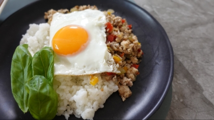 余った鶏ひき肉でおいしく作ることができました！