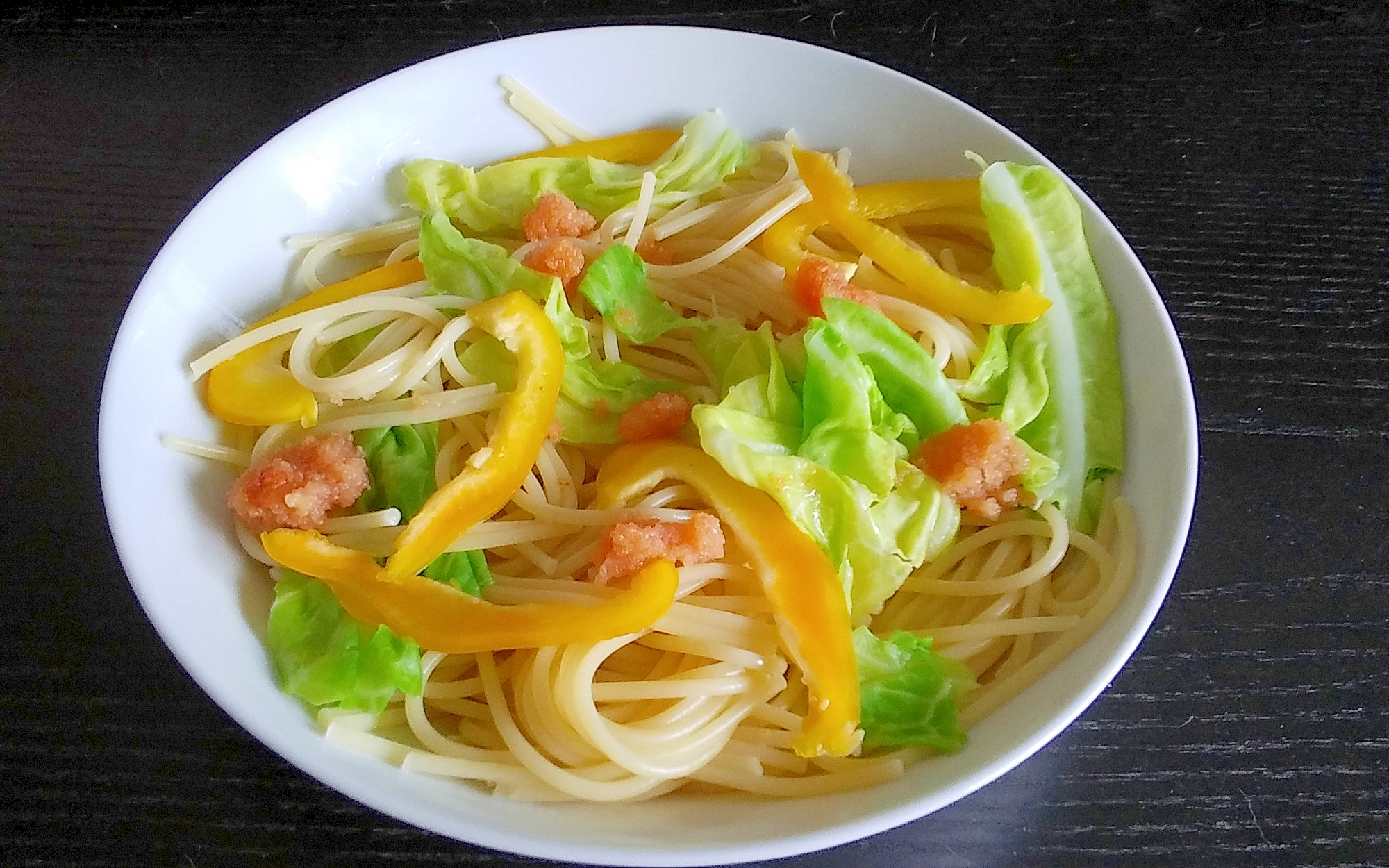 春キャベツスパゲッティー