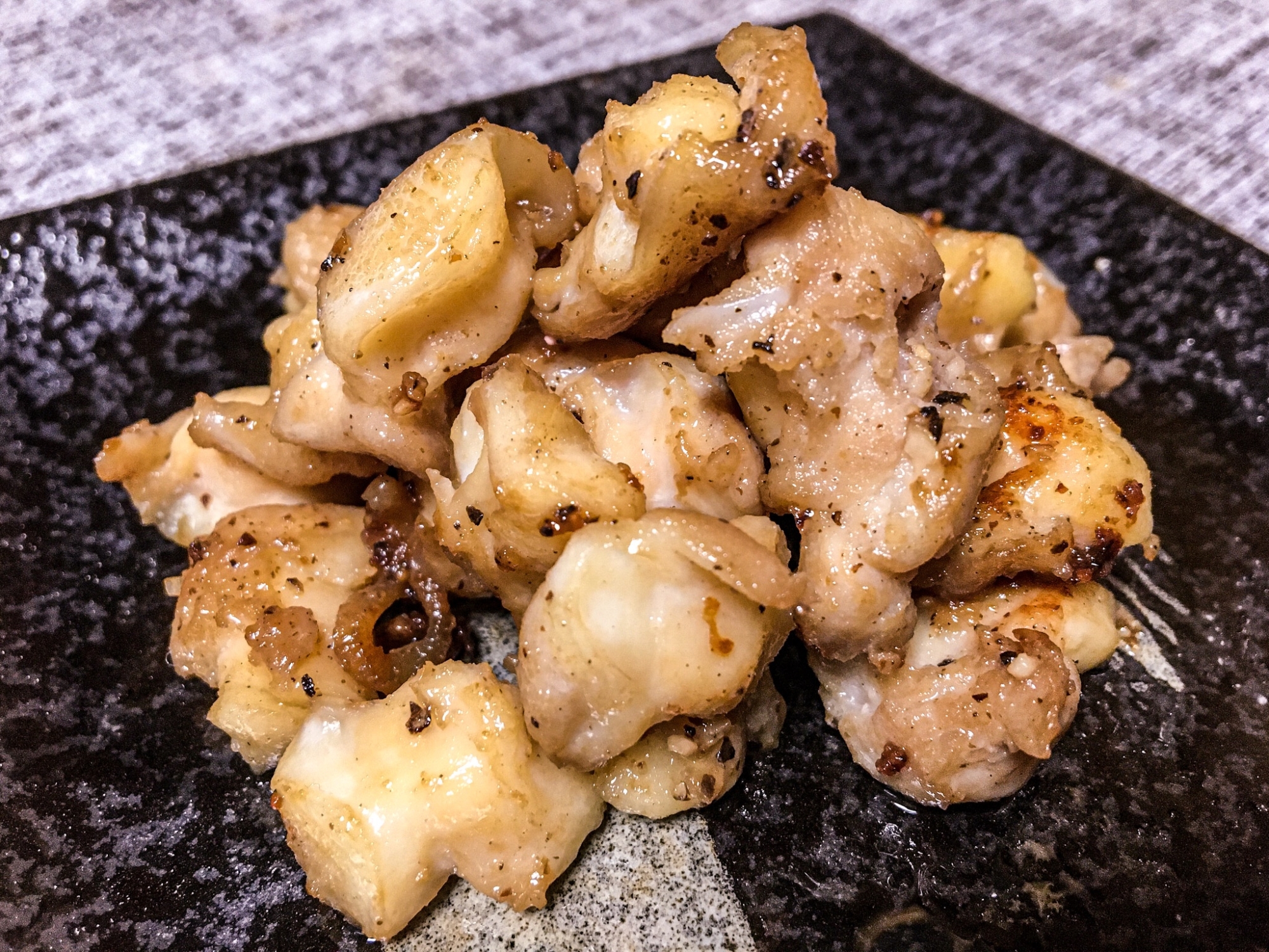 鳥軟骨の黒胡椒炒め レシピ 作り方 By Akkoのレシピ 楽天レシピ 鳥軟骨の黒胡椒炒め レシピ 作り方 By Akkoのレシピ 楽天レシピ