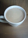 甘いコーヒーが飲みたくてミルク増量しました。
練乳の甘味に癒されます。ゴマの風味もいいですね＾＾
ごちそうさまでした☆