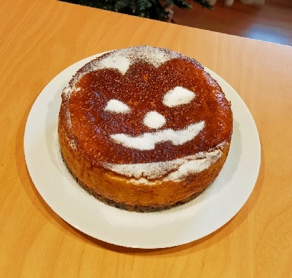 ハロウィン☆かぼちゃチーズケーキ