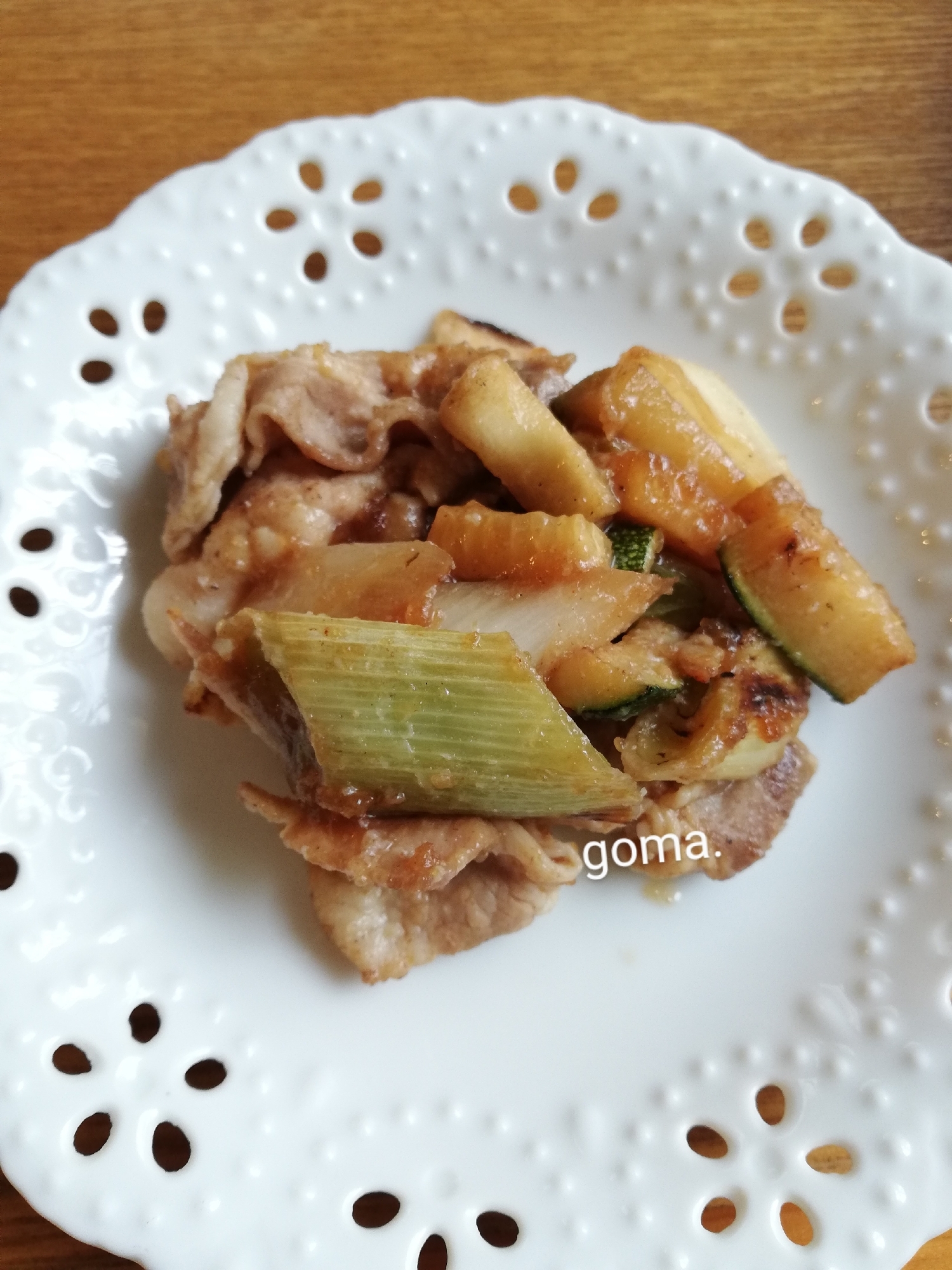 豚肉と長葱とズッキーニ炒め レシピ 作り方 By Goma 楽天レシピ 豚肉と長葱とズッキーニ炒め レシピ 作り方 By Goma 楽天レシピ