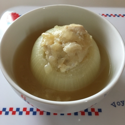 丸ごと玉ねぎのコトコト煮♪
