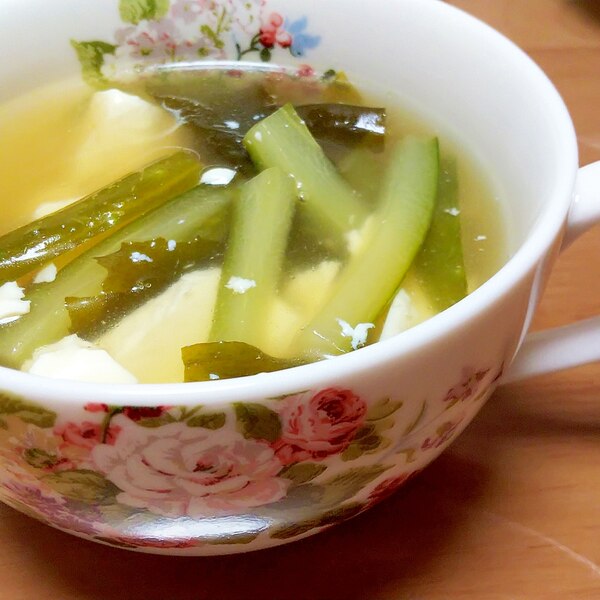 きゅうりと豆腐のコンソメスープ レシピ 作り方 By ココアケア 楽天レシピ きゅうりと豆腐のコンソメスープ レシピ 作り方 By ココアケア 楽天レシピ
