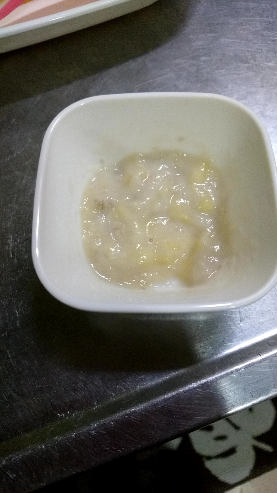 離乳食 初期 バナナミルク ごっくん期 レシピ 作り方 By オレイン酸 楽天レシピ 離乳食 初期 バナナミルク ごっくん期 レシピ 作り方 By オレイン酸 楽天レシピ