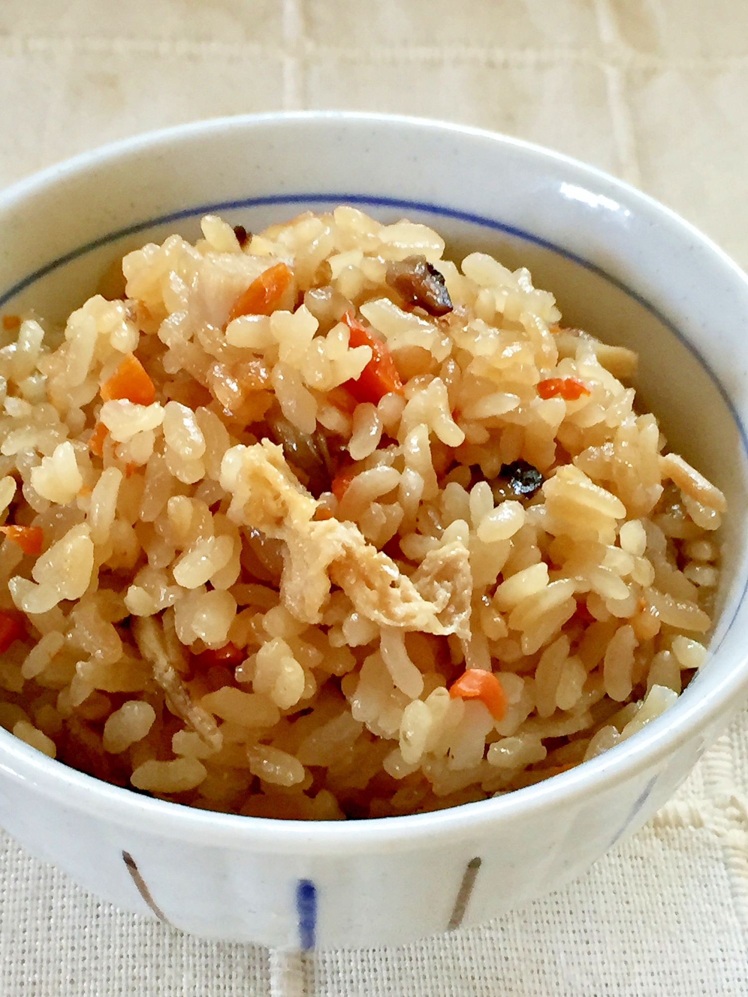 ★鶏ごぼうの炊き込みご飯★