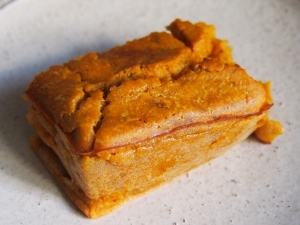 かぼちゃと小豆のしっとりケーキ レシピ 作り方 By まるっとまる 楽天レシピ