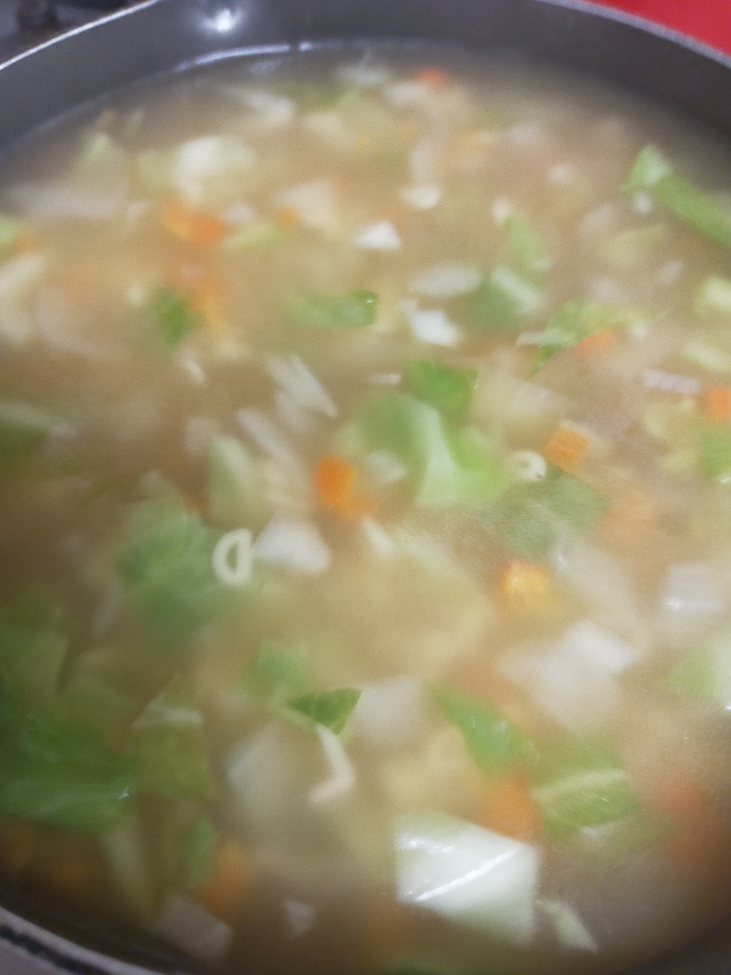 abcマカロニの野菜スープ