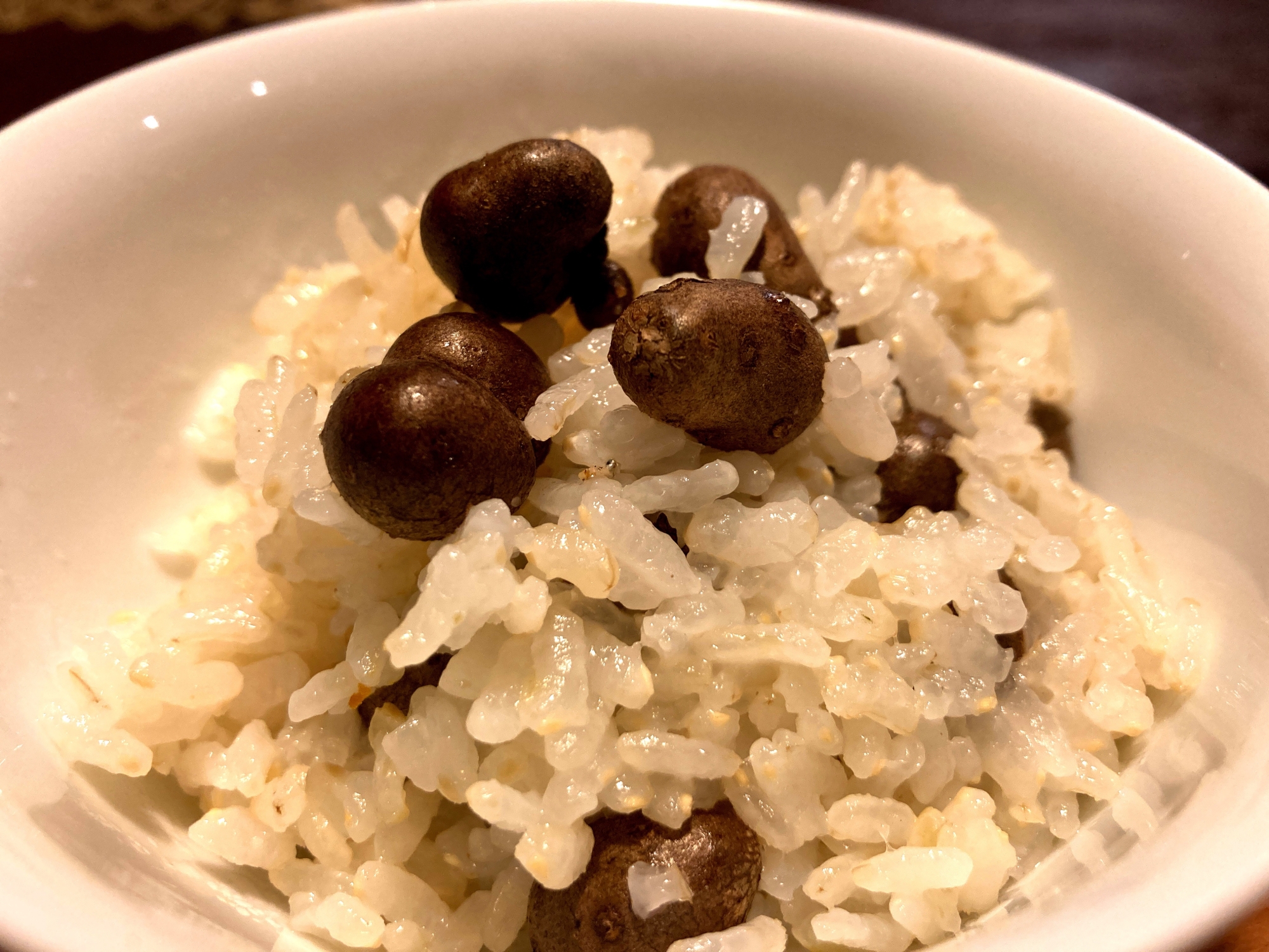 栄養たっぷり!むかごご飯