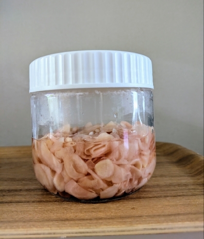 血液サラサラ！新生姜の甘酢漬け