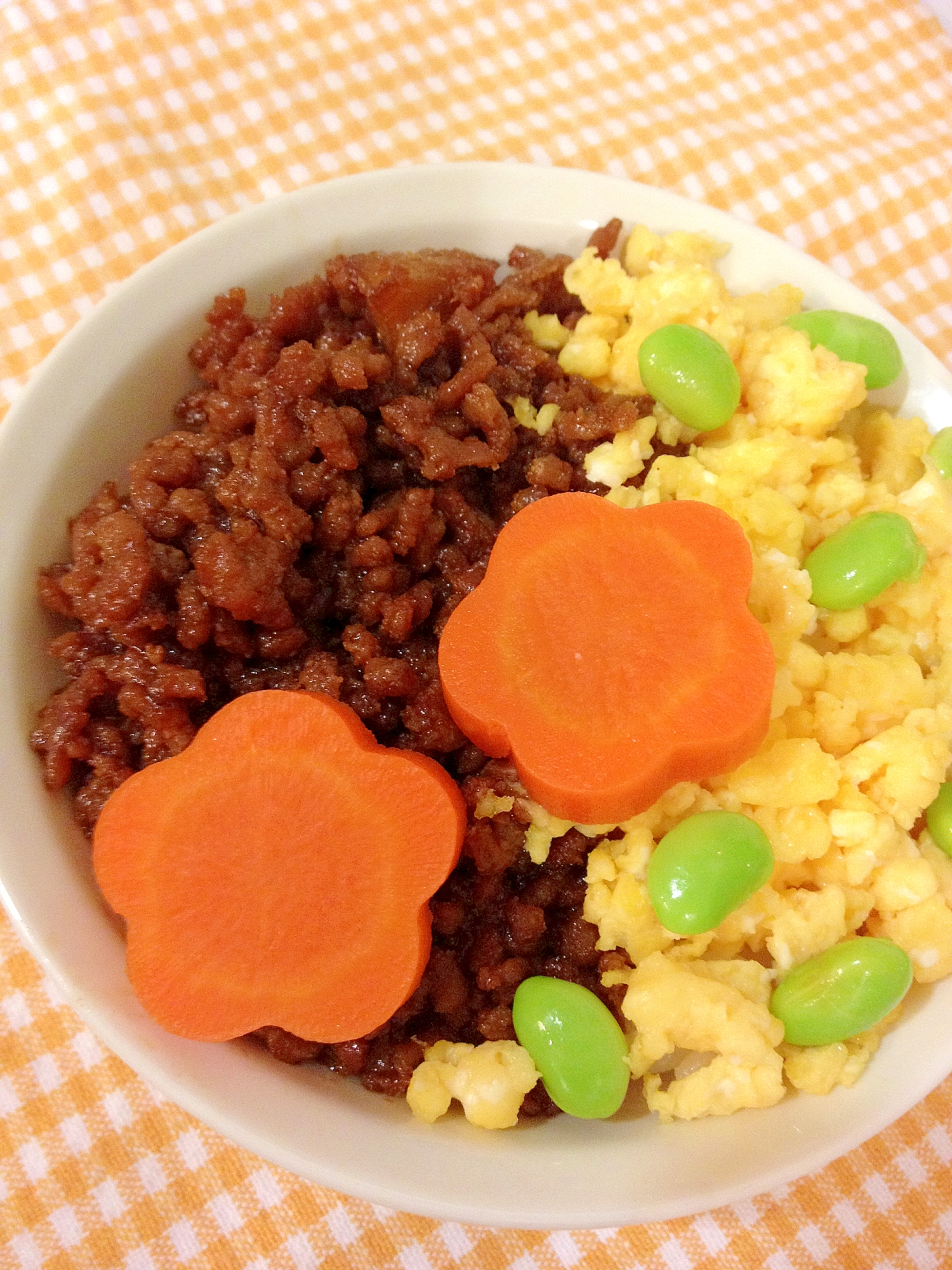 お弁当にも♪1人分そぼろ丼