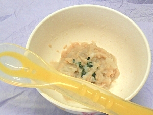 離乳食 里芋とツナの海苔和え レシピ 作り方 By Babysatan 楽天レシピ