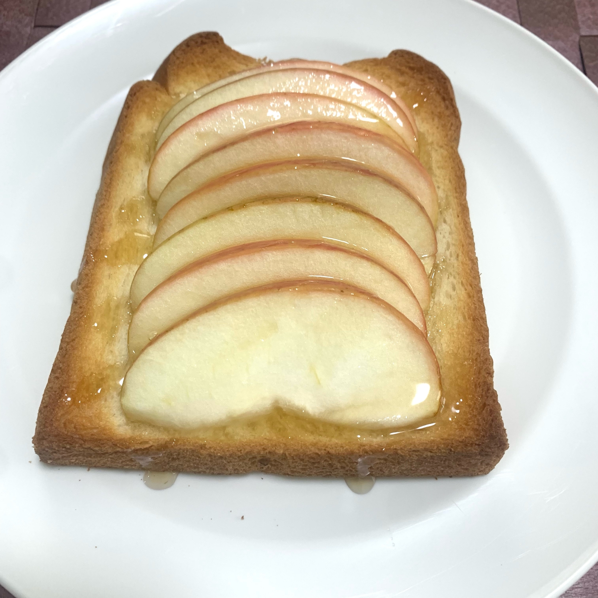 【リメイク】ピクルスりんごトースト