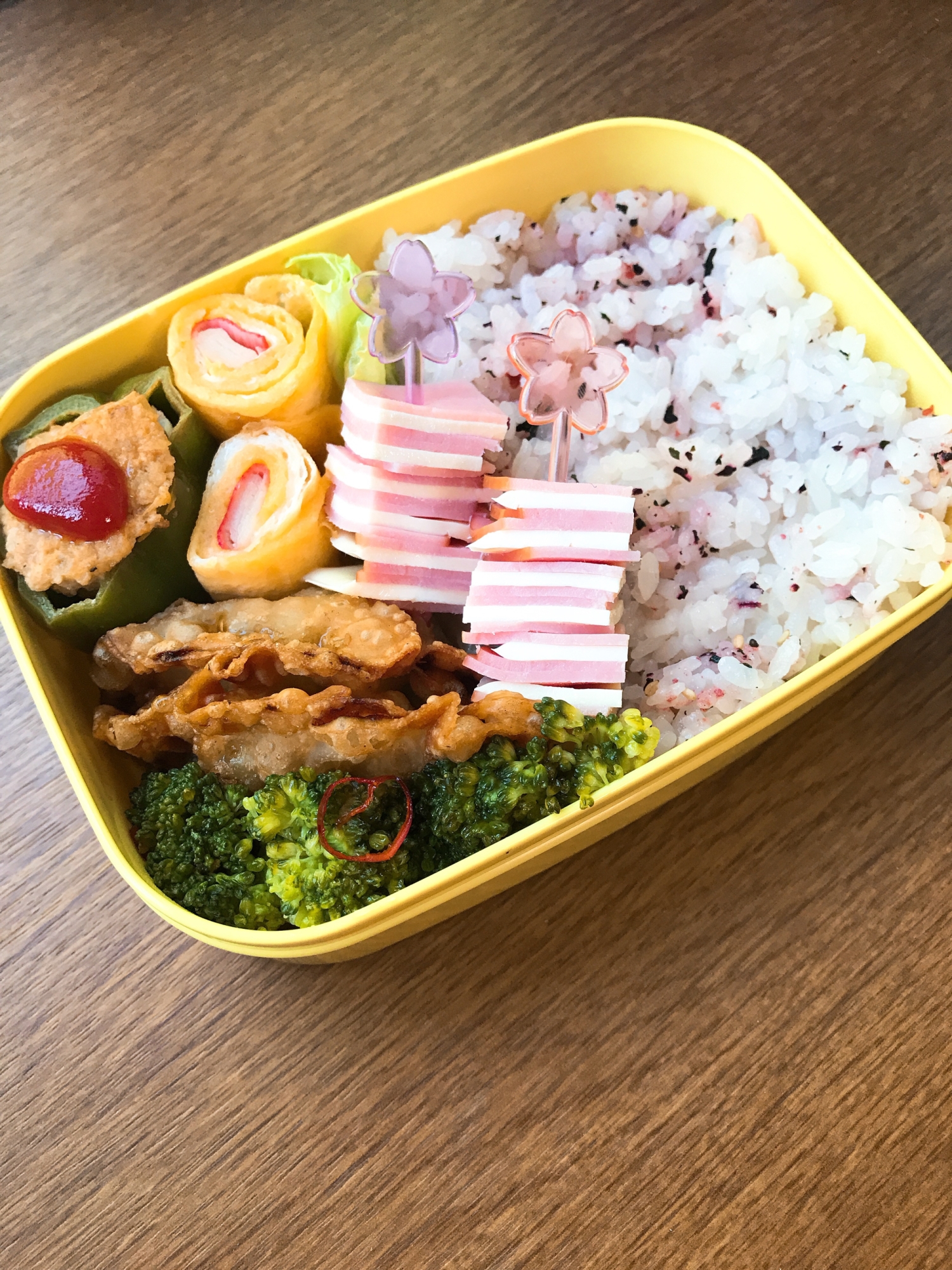 お弁当の隙間に！ハムチーズ