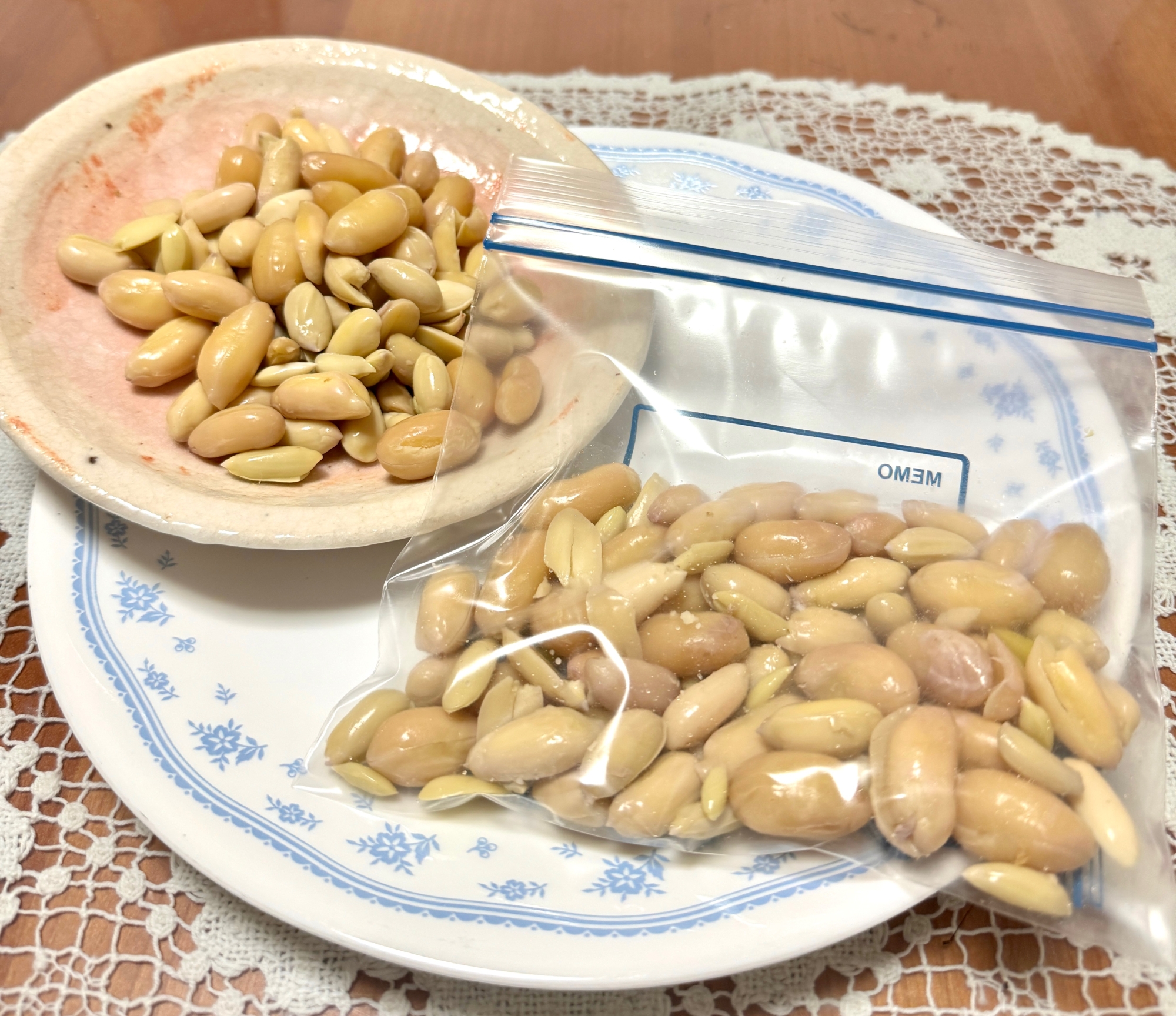 秋の味覚❗️殻つき落花生の☆茹で方〜冷凍保存