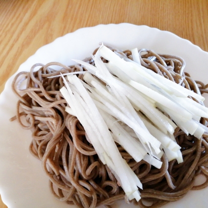 暑いときにさっぱりと『郷土料理』～大根蕎麦