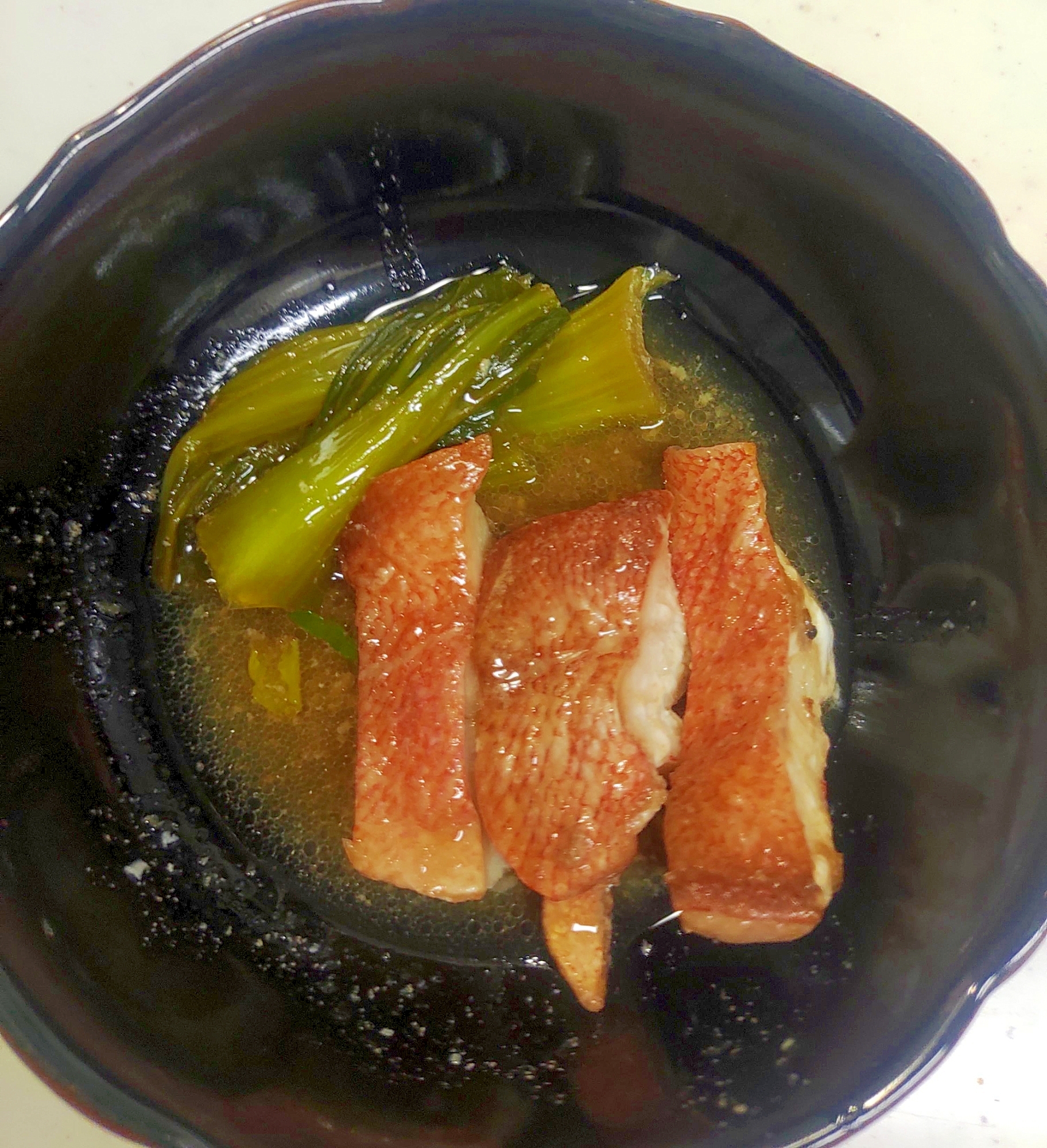 赤魚のしょうが煮