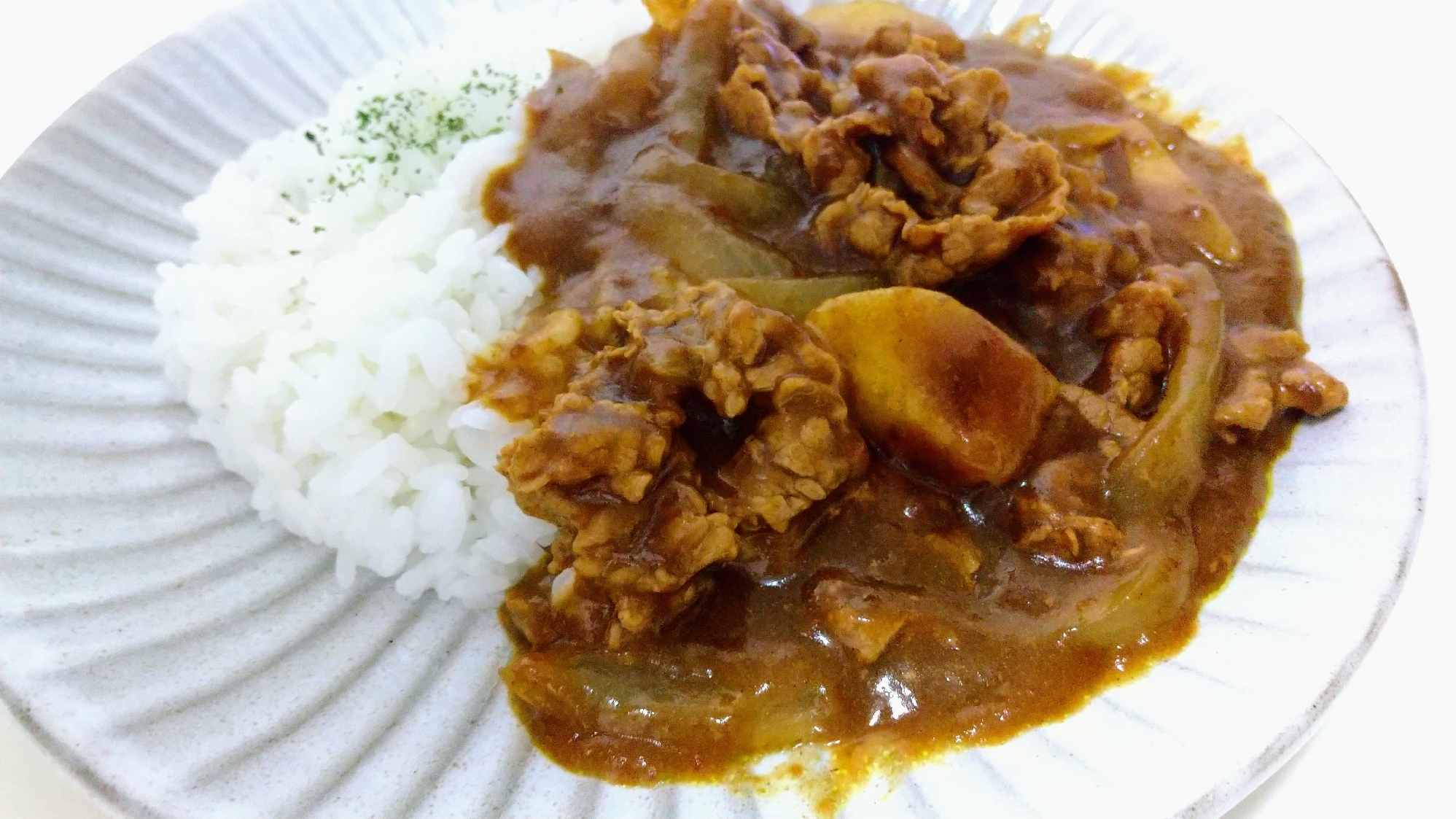 牛こま肉で作るビーフカレー