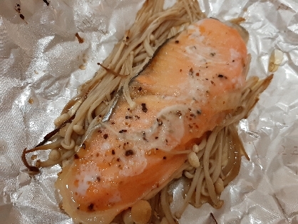 魚焼きグリル使用☆鮭の簡単ホイル焼き