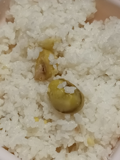 しっとり栗ごはん