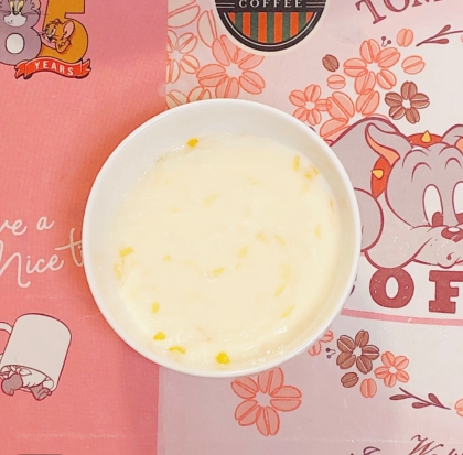 豆乳みかんスープ