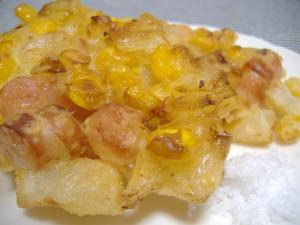 魚肉ソーセージ&コーンで 簡単かきあげ