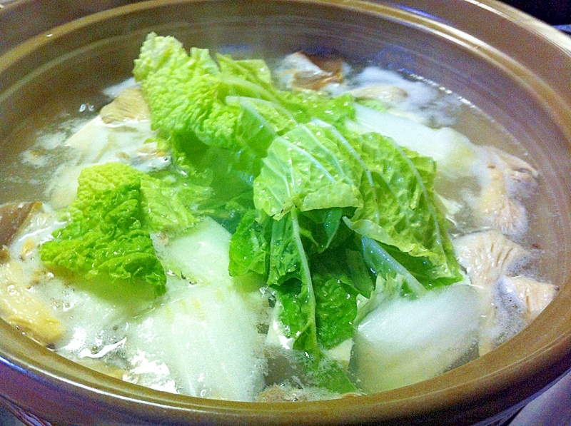 さつまクイン茸の湯豆腐