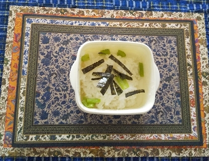 大根葉とごまの混ぜご飯