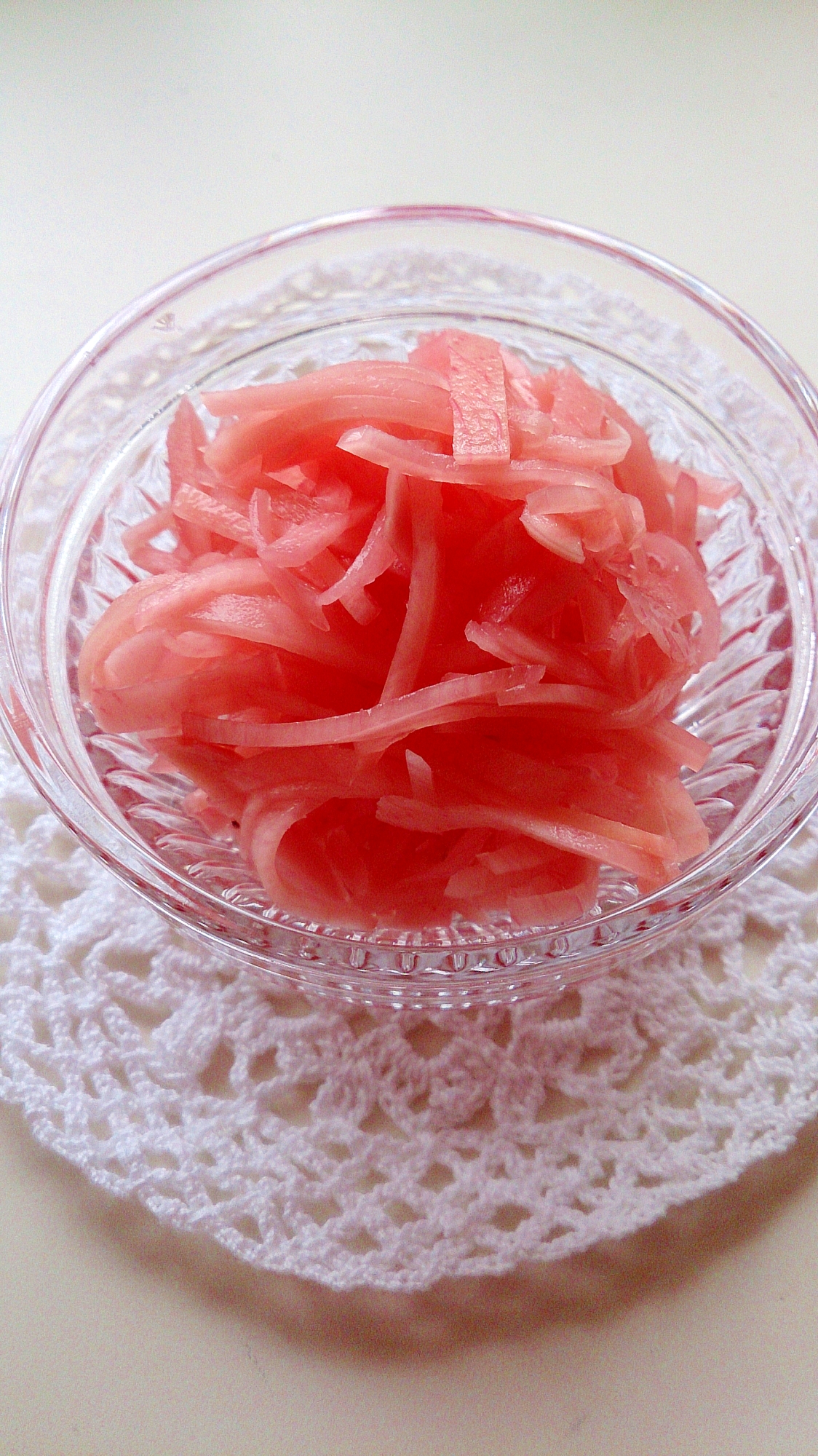 梅酢がなくても梅干しと酢で可愛いピンクの紅ショウガ