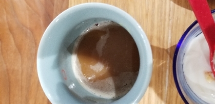 シナモンカフェオレ豆乳コーヒー