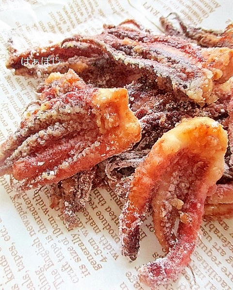 揚げない イカゲソの唐揚げ レシピ 作り方 By はぁぽじ 楽天レシピ 揚げない イカゲソの唐揚げ レシピ 作り方 By はぁぽじ 楽天レシピ