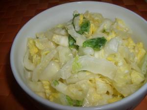 白菜と洋ナシのサラダ