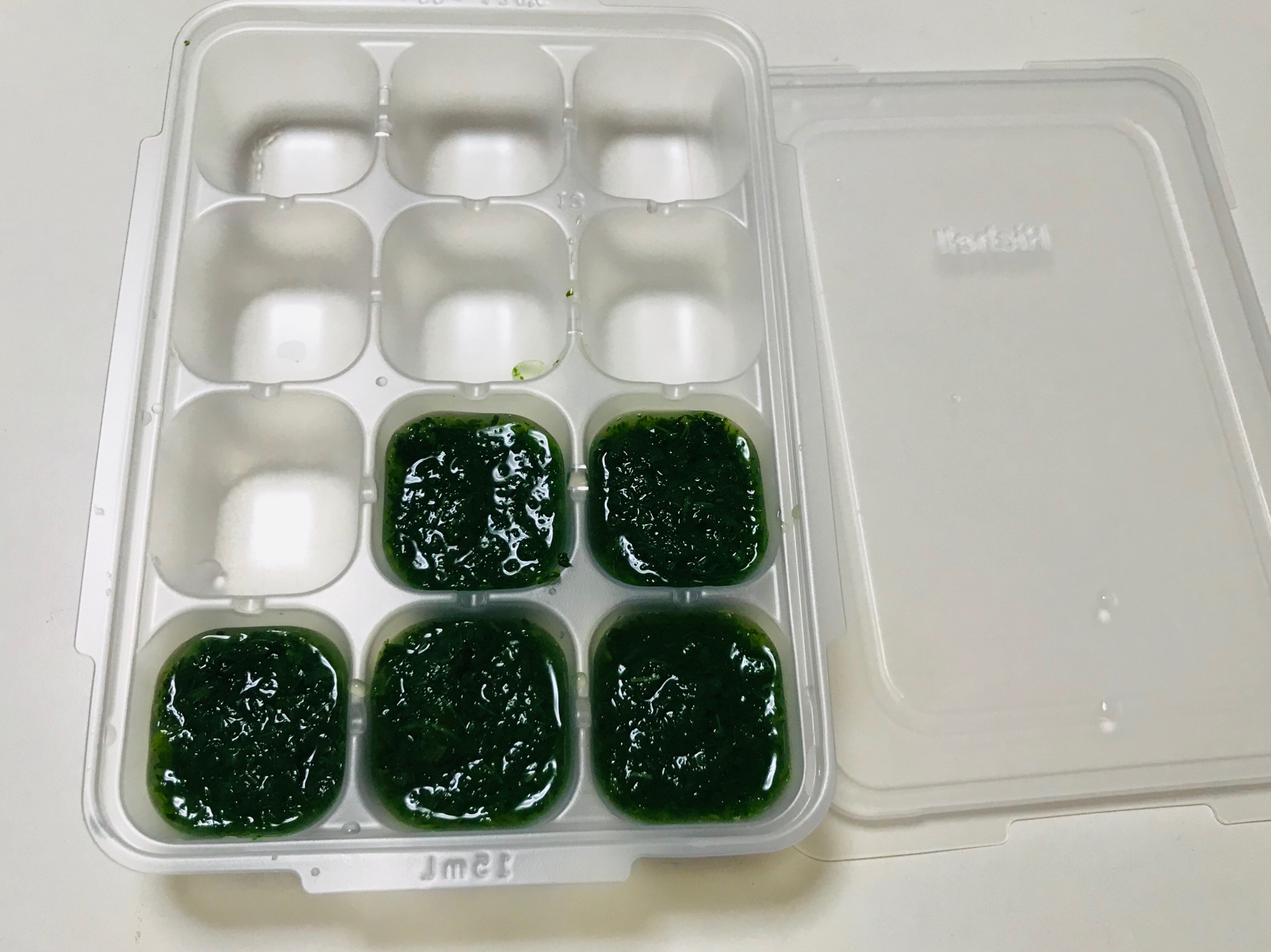 【離乳食 初期】チンゲン菜 2m-29day