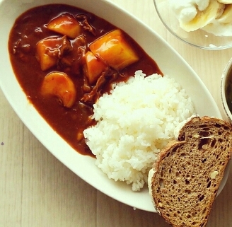 圧力鍋でつくるカフェ風ハヤシライス