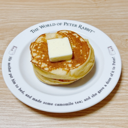 豆乳おからパウダー入りホットケーキ