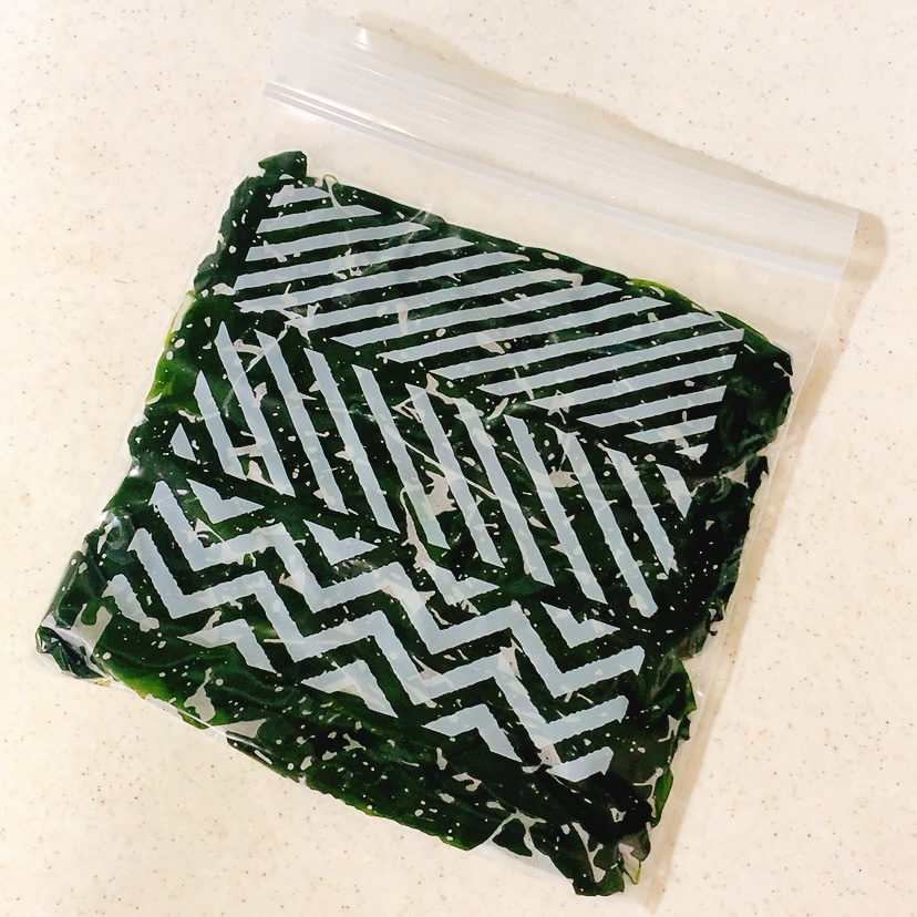 生わかめの冷凍保存✧˖°