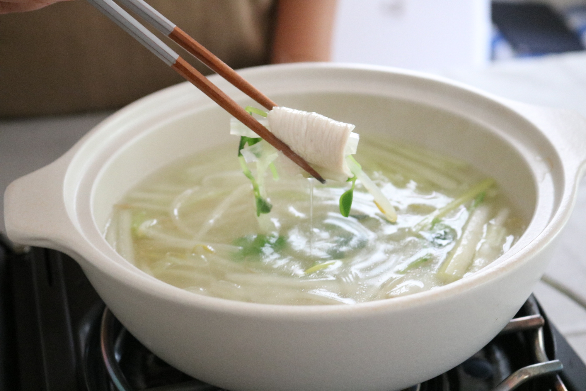 野菜をたっぷり食べられるヘルシー鍋