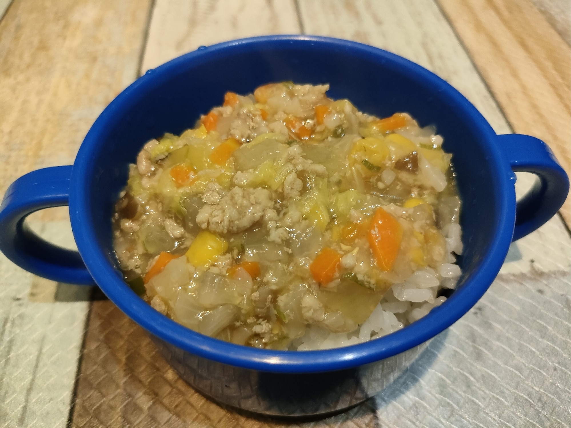 離乳食完了期〜その後】ぶっかけ中華あん レシピ・作り方 by