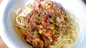 レトルトカレーとひき肉でパスタ レシピ 作り方 By れいらん6425 楽天レシピ レトルトカレーとひき肉でパスタ レシピ 作り方 By れいらん6425 楽天レシピ