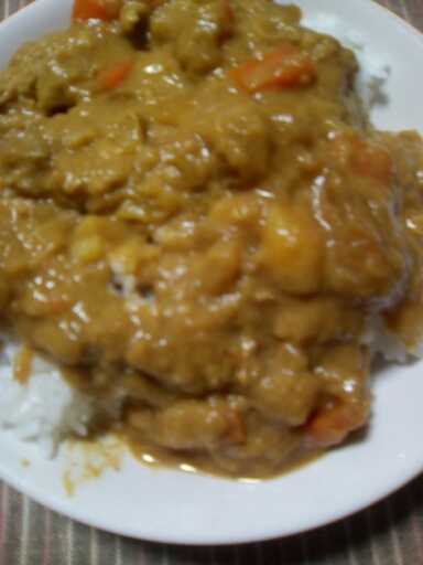 圧力鍋で簡単に♪混ぜて美味しい定番カレー♪