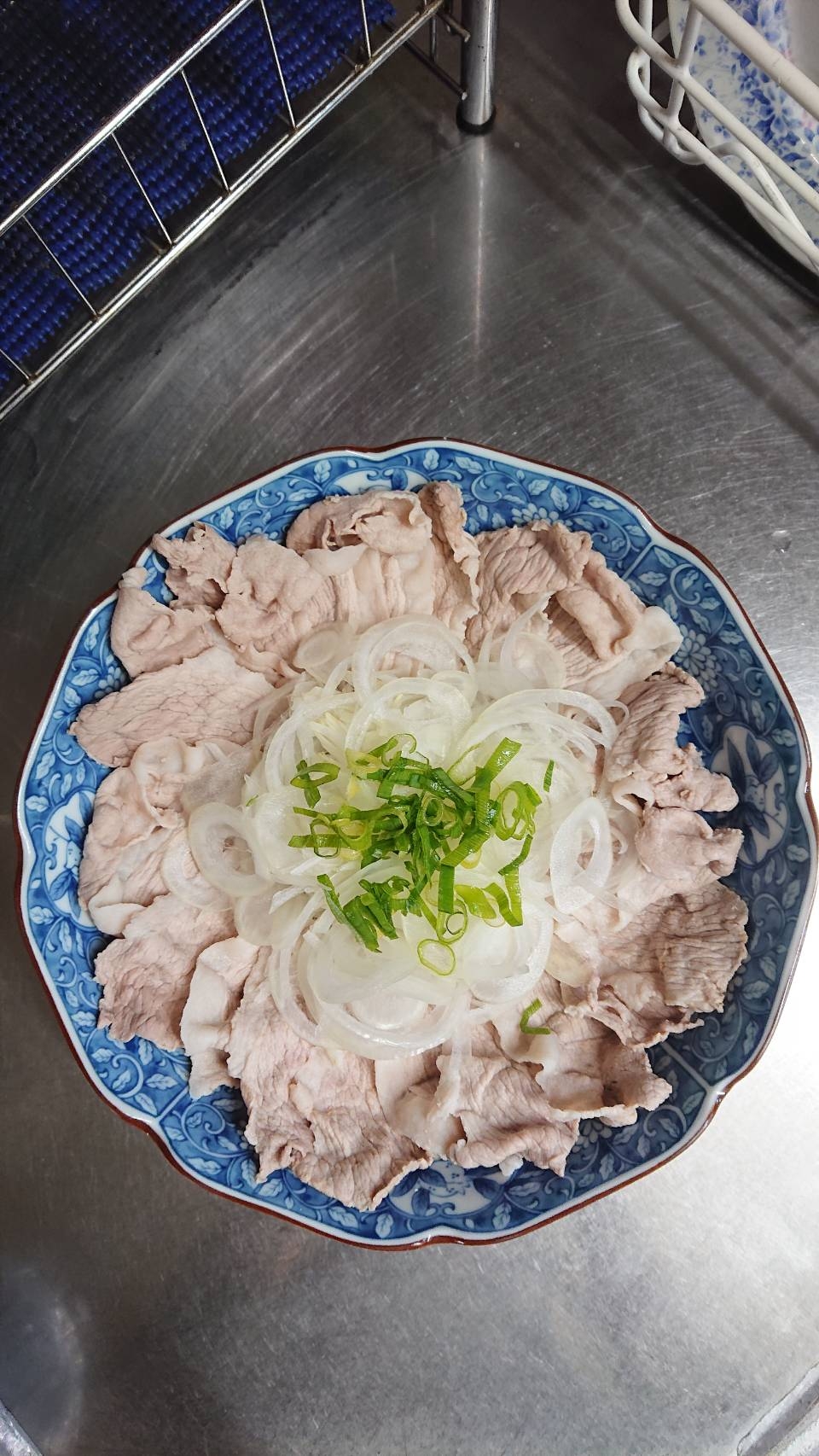 豚もも肉のしゃぶしゃぶ風