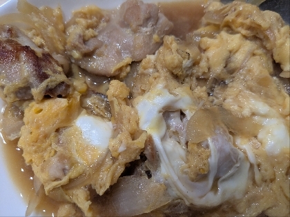 簡単手軽、親子丼