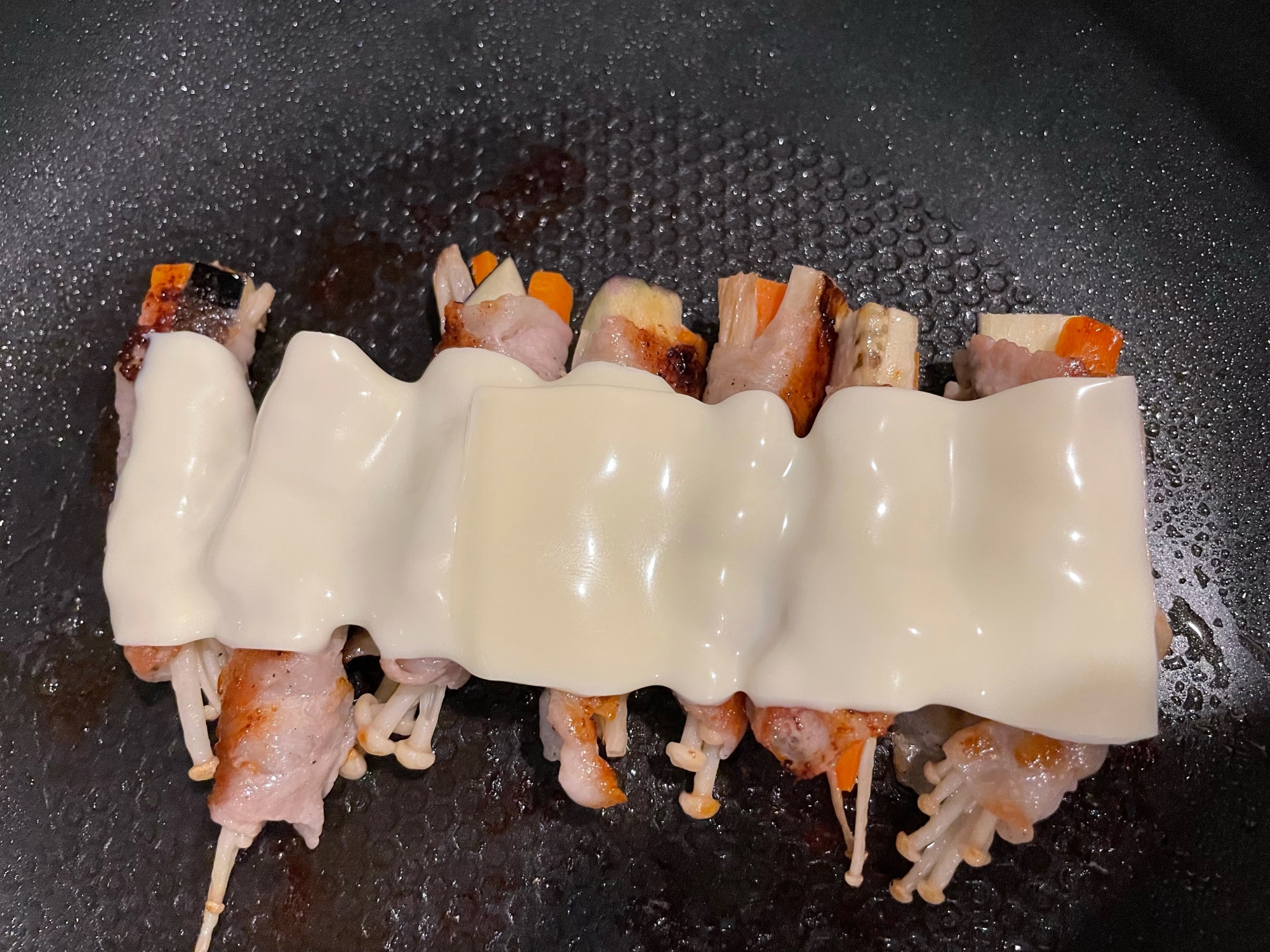 チーズon肉巻き野菜 レシピ 作り方 By ちっきぃ 楽天レシピ