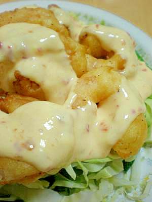 混ぜるだけ 私の 特製エビマヨソース レシピ 作り方 By はちわれ413 楽天レシピ