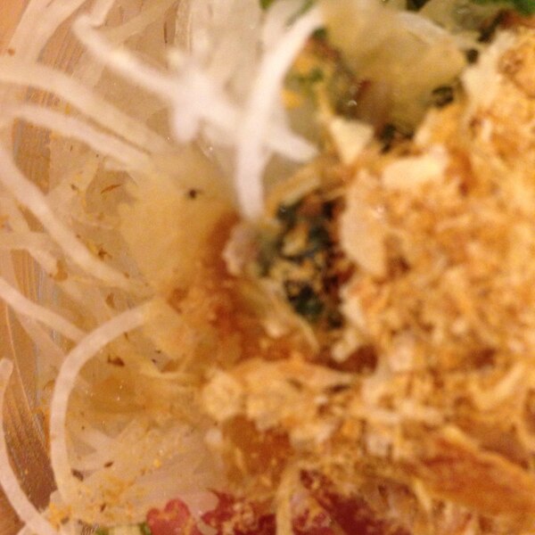 大根つまと海藻のおかかポンサラダ レシピ 作り方 By Tommeg12 楽天レシピ 大根つまと海藻のおかかポンサラダ レシピ 作り方 By Tommeg12 楽天レシピ