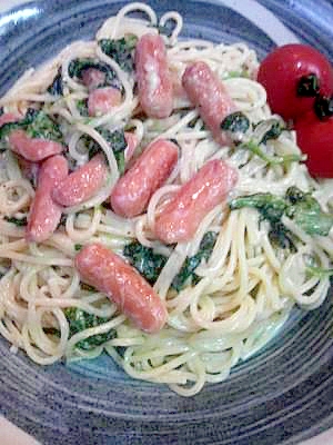 失敗しない 牛乳と小麦粉で簡単クリームパスタ レシピ 作り方 By Peco0918 楽天レシピ