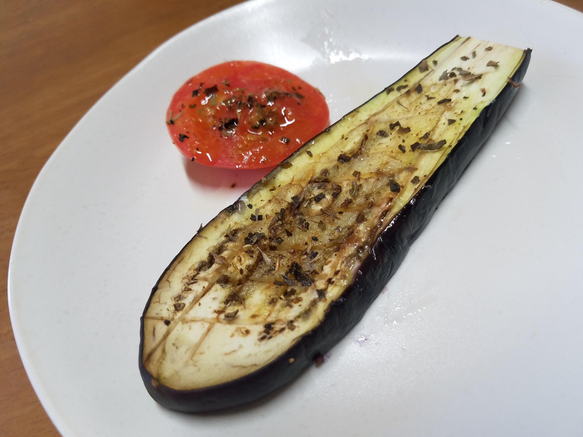 トマトとなすのオーブン焼き